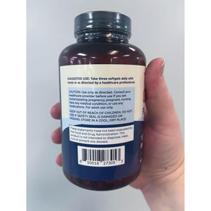 Triple Strength Omega 3 Fish Oil 3600 Mg | EPA & DHA | 2100Mg 120 Count