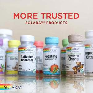 Solaray| Sustained Release Caprylic Acid | Healthy Gastrointestinal Tract Support | 16 Servings