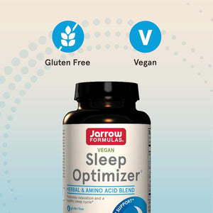 Jarrow Formulas Sleep Optimizer Herbal & Amino Acid Blend 60 Count