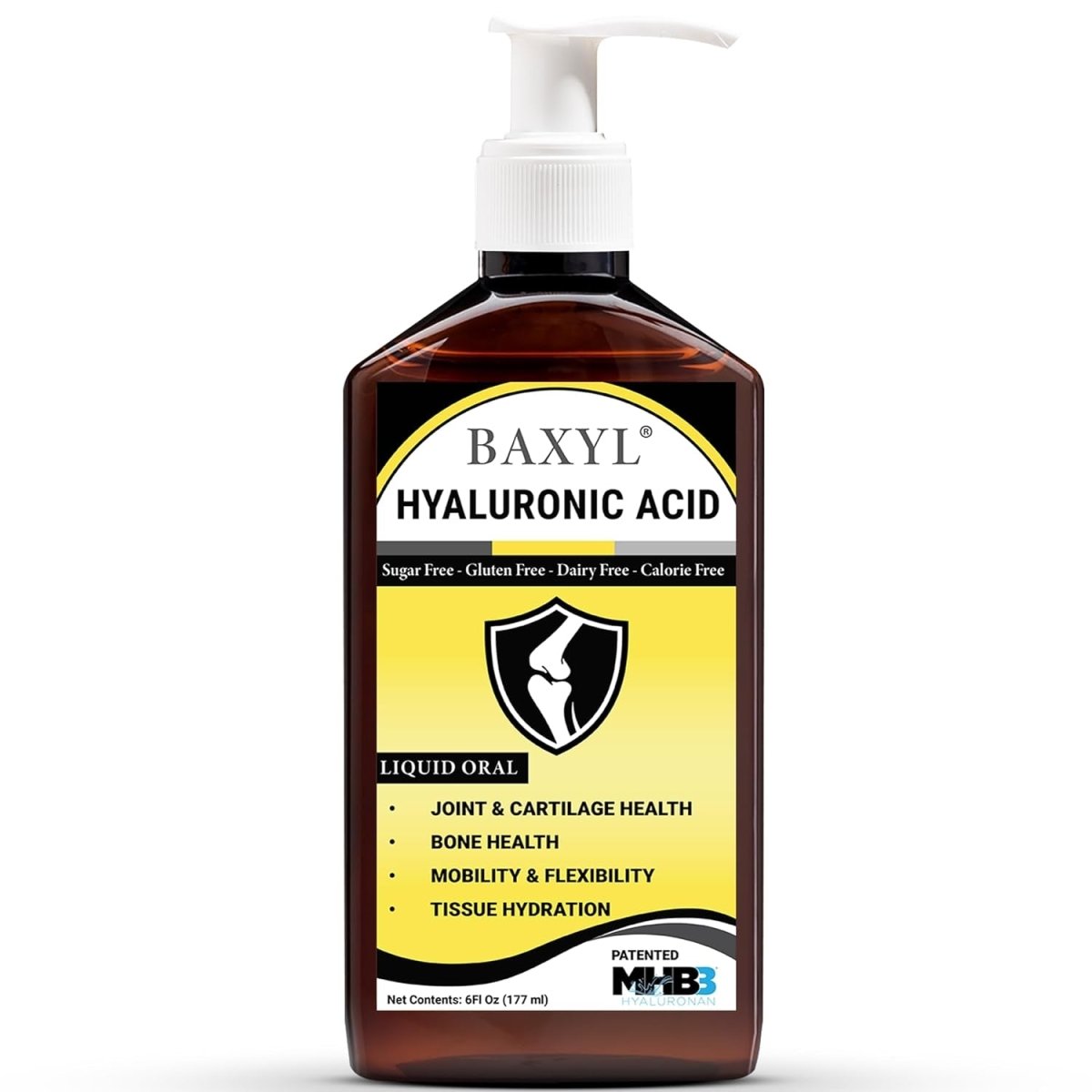 Baxyl - Liquid Hyaluronic Acid for Joint Relief Supplement - Suppviv