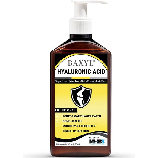 BAXYL® - Liquid Hyaluronic Acid for Joint Relief Supplement | 6 Oz, 36 Day Supply - Suppviv
