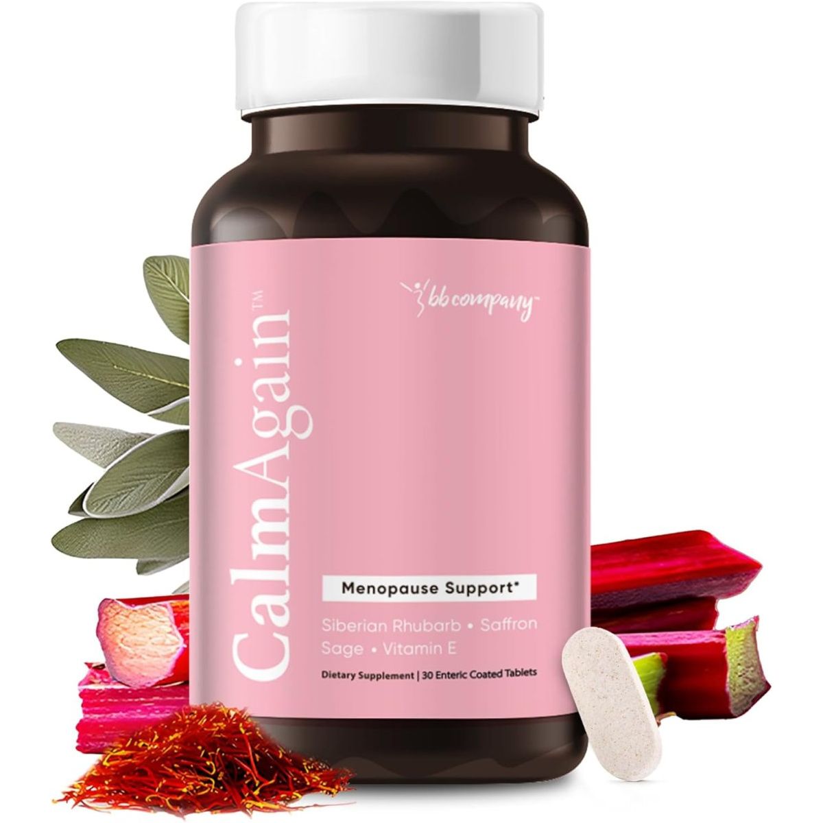 BB Company Calmagain Menopause Support & Hormone Balance (30 Ct) - Suppviv