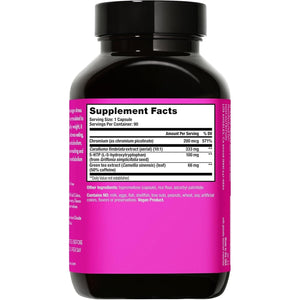 HUM Skinny Bird - Appetite Suppressor for Women with Caralluma, Chromium, 5 HTP + Green Tea Extract (90 Capsules)