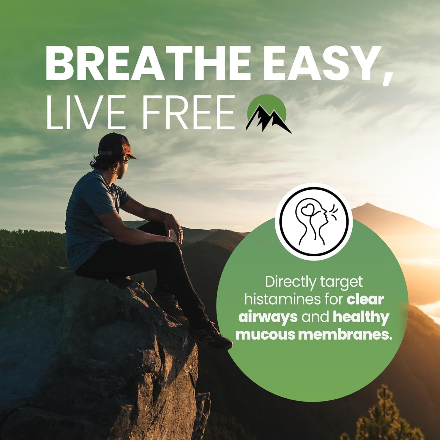 Premium Diamine Oxidase DAO Supplements Histamine Blocker - Made in USA - 30 Count