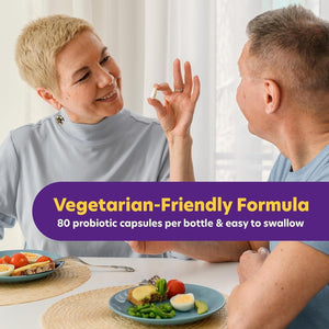 Berkley Jensen Daily Care Digestive Health Probiotics for Women & Men 80 Capsules.