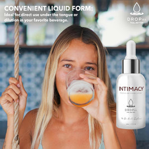 Drop Rx Organic Maca Root, Ginkgo Biloba & Tribulus Terrestris - Made in USA (2 Fl Oz)