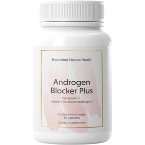 Nourished Androgen Blocker plus for Women’S Health - Natural Formula for Women’S Care (60 Capsules)