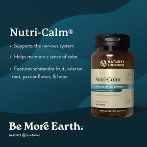 Nature'S Sunshine Nutri-Calm- Herbal Stress Relief and Sleep Aid Supplement 100 Count