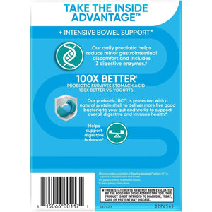 Digestive Advantage IBS Probiotics - Probiotics for Digestive Health & Intensive Bowel Support 96 Capsules