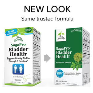 Terry Naturally Sagepro Bladder - Bladder Support Supplement - Vegan Capsules to Aid Urinary Tract Function & Health - 60 Capsules