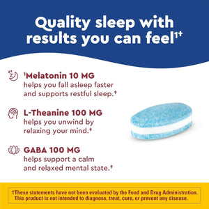 Nature Made Wellblends Sleep Longer Supplement, 35 Tri-Layer Tablets