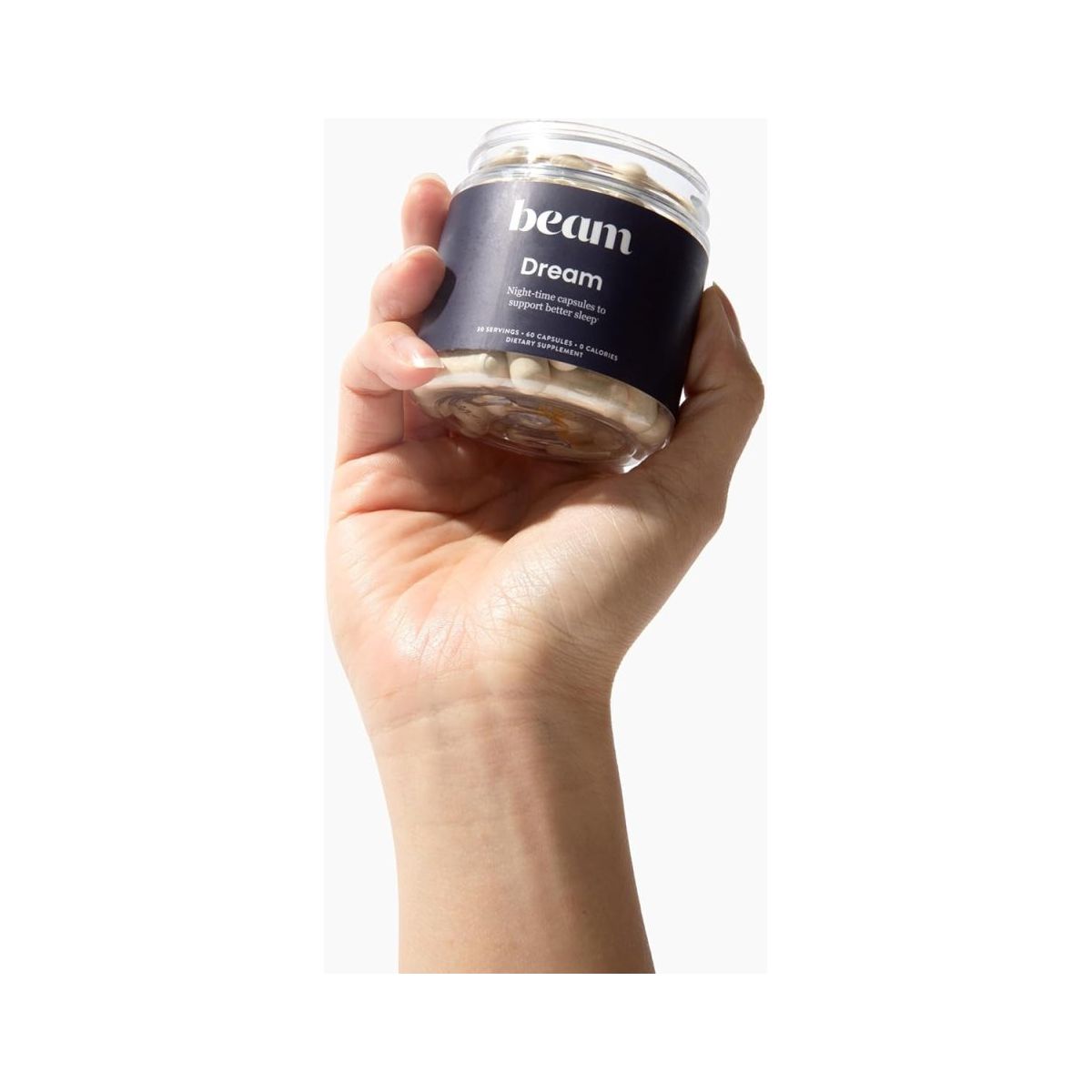 Beam Dream Sleeping Pills, Sleep Aid, Sleep Aids for Adults, Natural Sleep Supplement, 30 Servings - Suppviv
