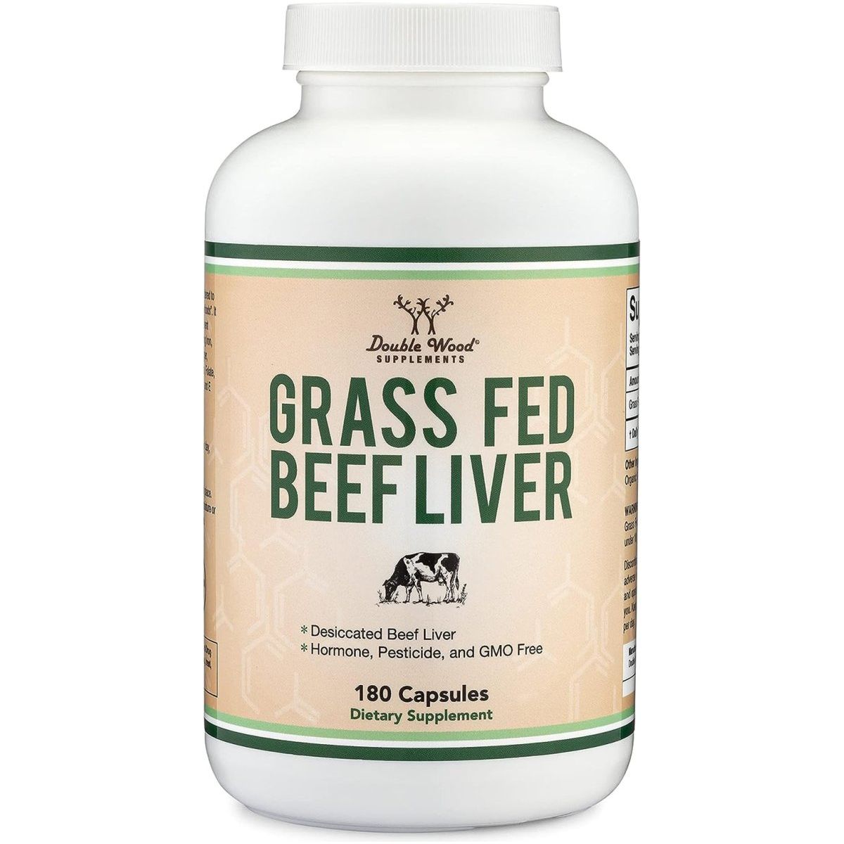 Beef Liver Capsules 1000Mg of Grass Fed 180 Capsules - Suppviv