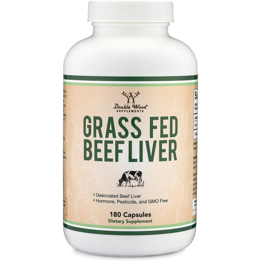Beef Liver Capsules 1000Mg of Grass Fed 180 Capsules - Suppviv