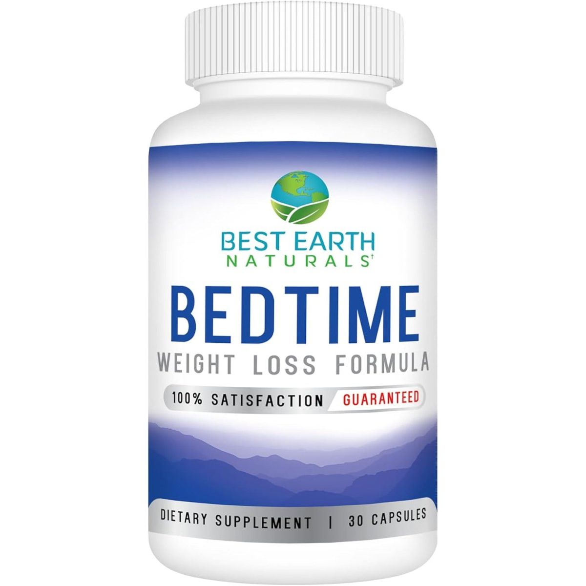 Best Earth Naturals Bedtime Weight Loss Supplement - 30 Day Supply - Suppviv