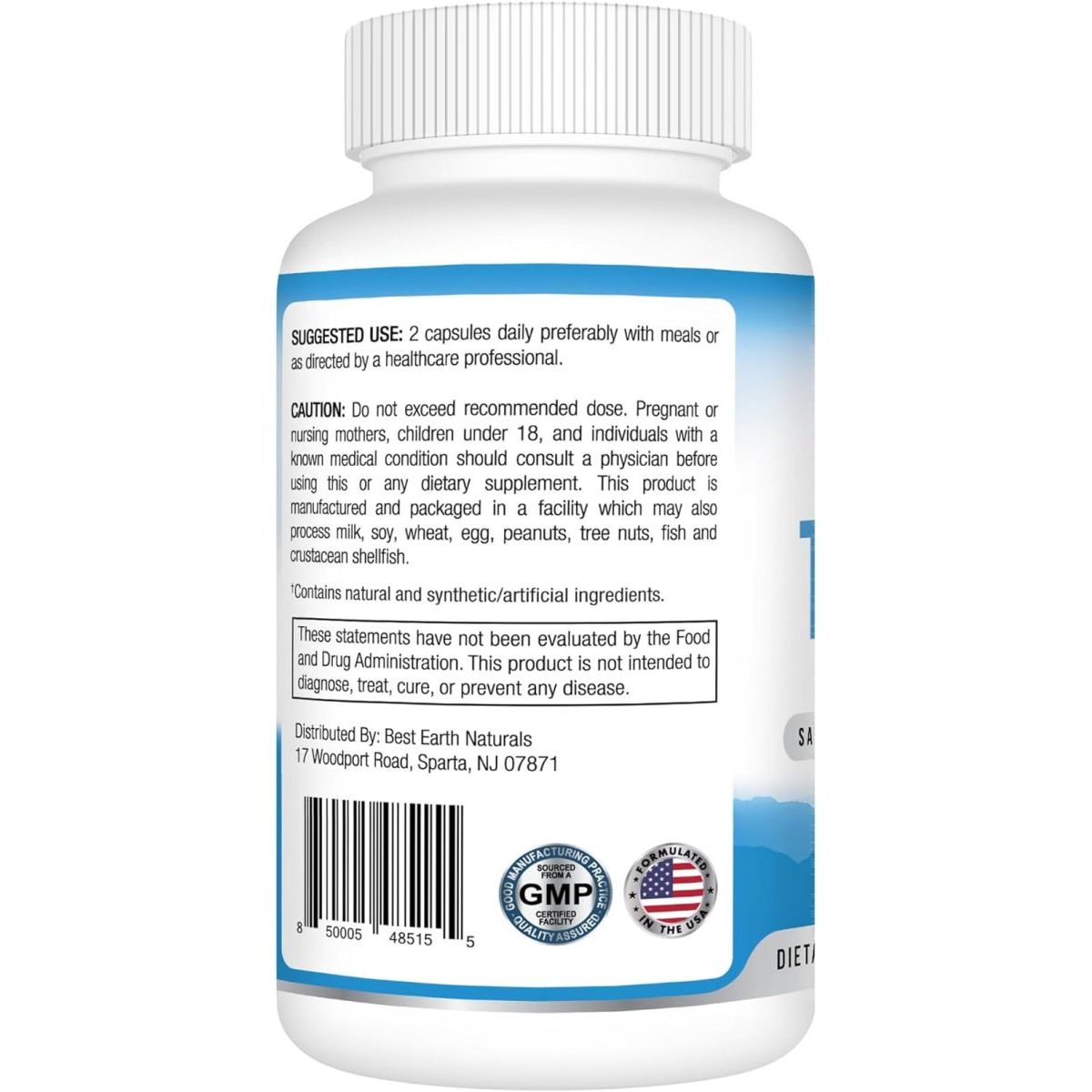 Best Earth Naturals Thyroid Support Supplement for Women & Men - 60 Capsules - Suppviv