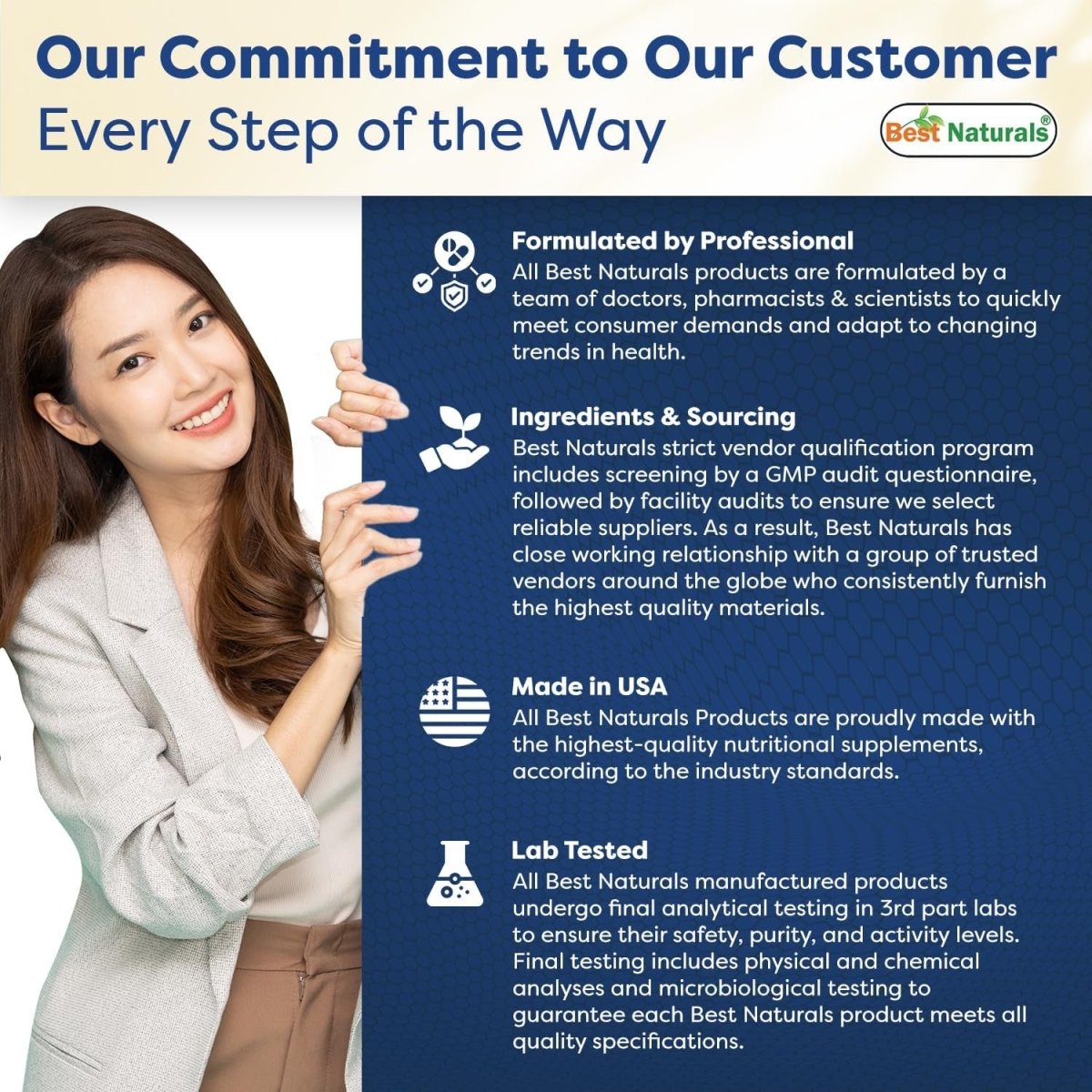 Best Naturals Melatonin 10Mg - Helps Promote Relaxation & Sleep (120 Count) - Suppviv