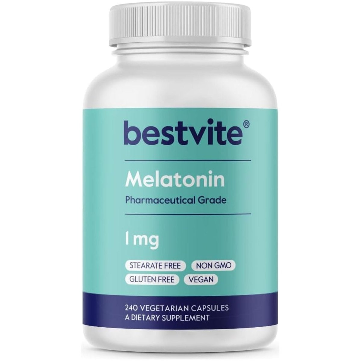 BESTVITE Melatonin 1 Mg (240 Capsules) - Suppviv
