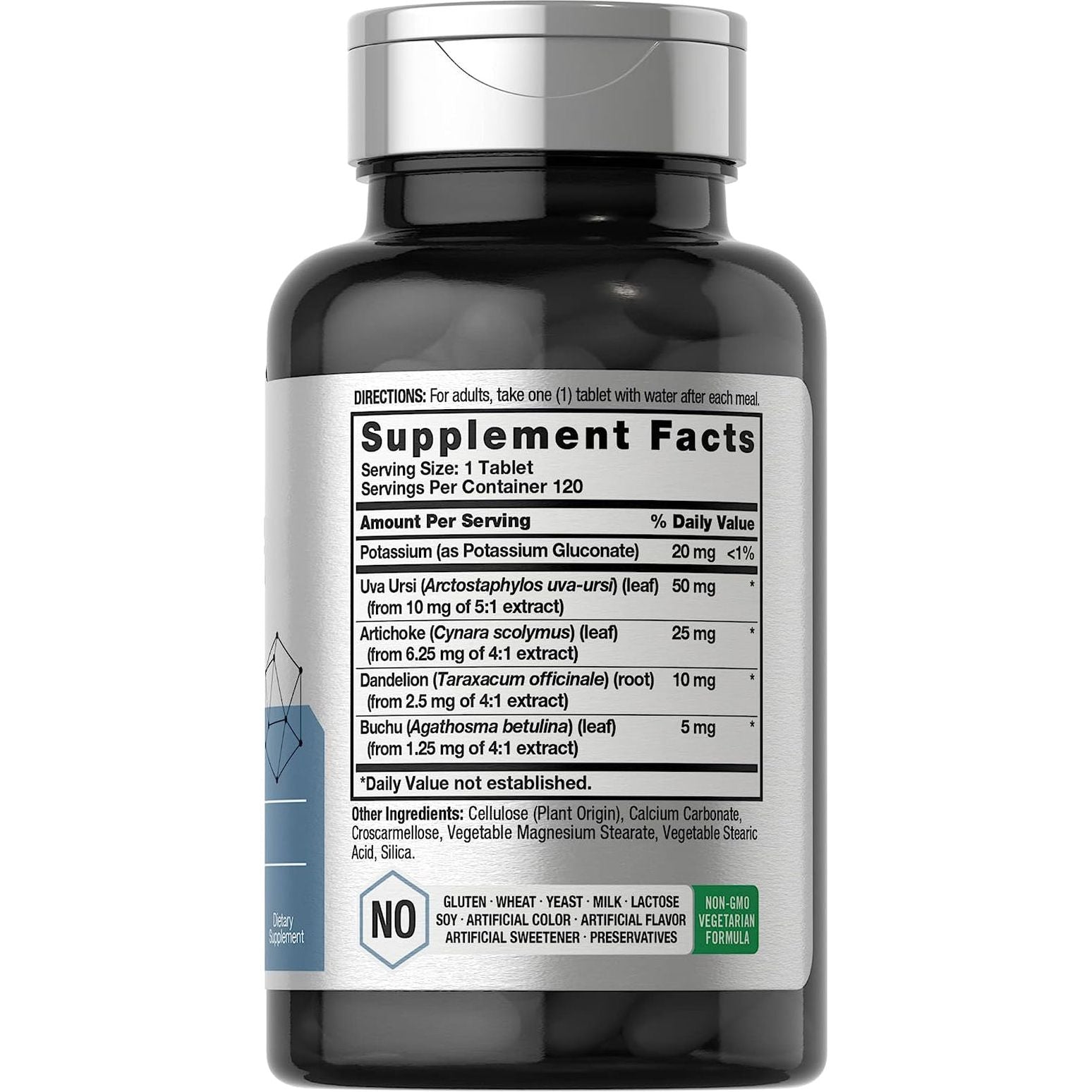 Horbäach Water Pills | Super Strength | 120 Tablets | Vegetarian, Non-Gmo & Gluten Free Supplement