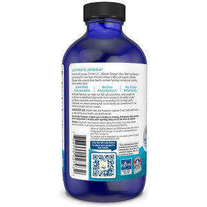 Nordic Naturals Ultimate Omega Liquid, Lemon Flavor - 2840 Mg Omega-3 - Promotes Brain & Heart Health - 48 Servings