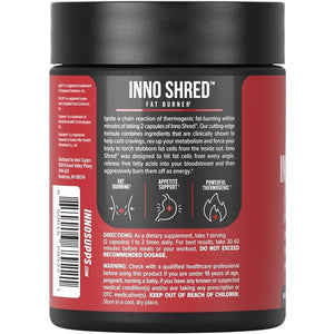 Inno Shred Fat Burner for Men and Women (60 Capsules) (With Stimulant)