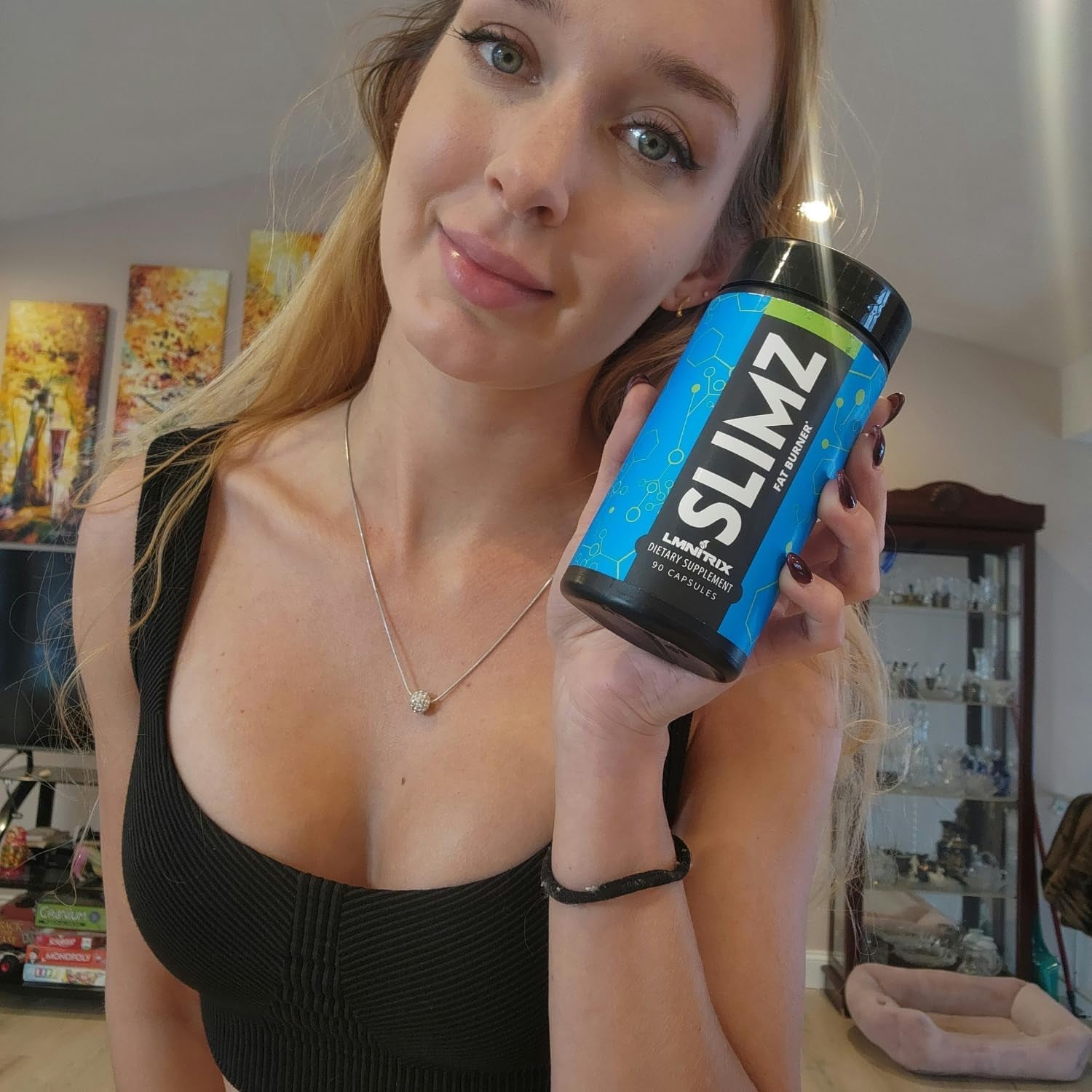 SLIMZ Fat Burner & Mood Enhancer - Weight Loss Supplement 90 Capsules