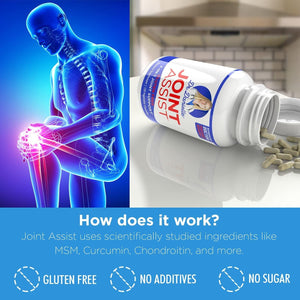 Doctor Danielle Joint Assist - Glucosamine Chondroitin Turmeric Msm Boswellia - Joint Support & Relief - 120 Capsules