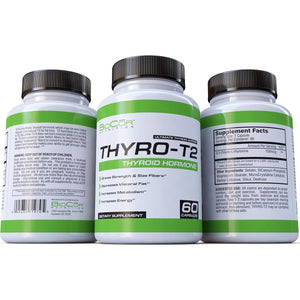 Biocor Nutrition Thyro - T2 Thyroid Hormone Fat Burner Supplement 60 Capsules - Suppviv