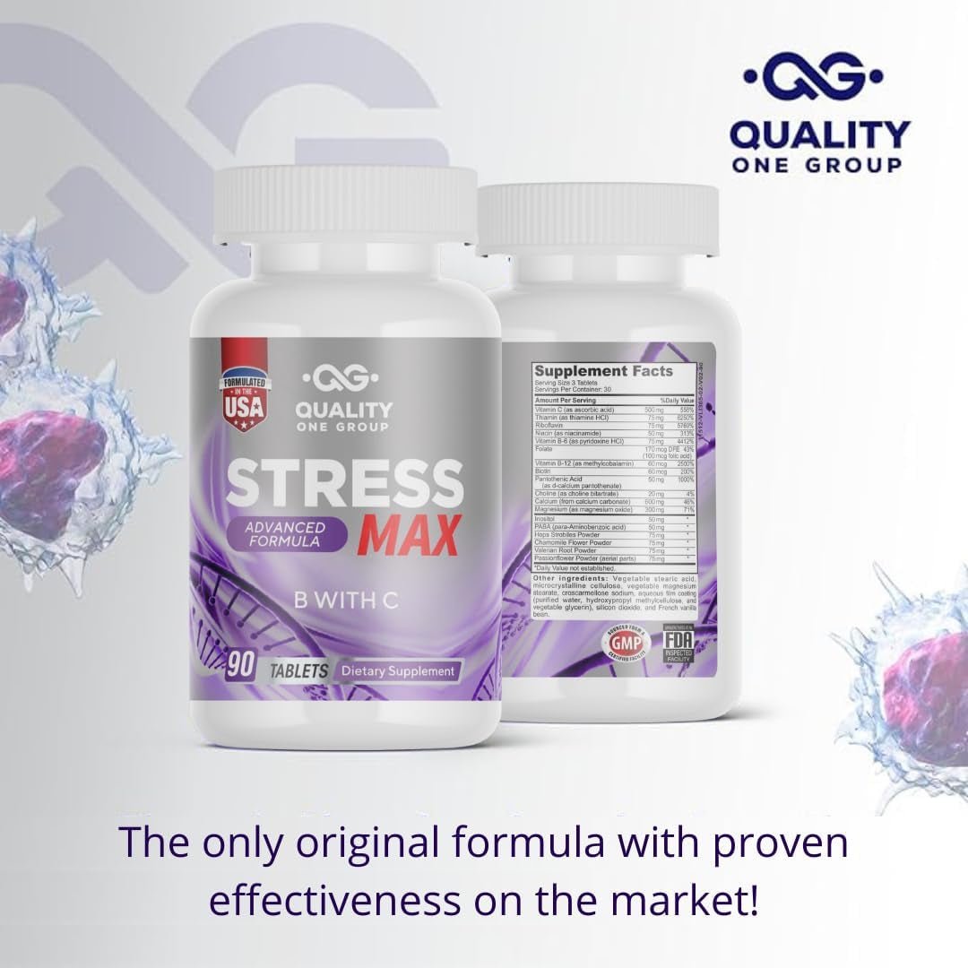 Brain Health Supplements | Choline, Chamomile and Passionflower Vitamins - Supports Mood & Mental Focus - 60 Capsules - Suppviv