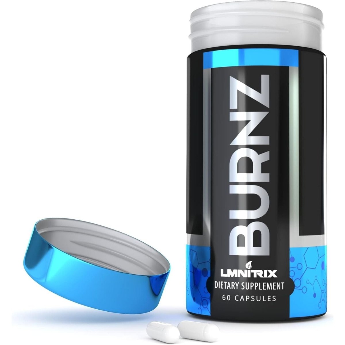 Burnz - Extreme Thermogenic Fat Burner - Powerful Weight Loss Aid, Stronger than Most Diet Pills - 60Ct - Suppviv