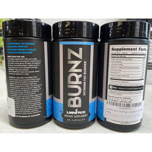 Burnz - Extreme Thermogenic Fat Burner - Powerful Weight Loss Aid, Stronger than Most Diet Pills - 60Ct - Suppviv