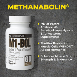 Avry Labs Extreme Anabolic Supplement W/Turkesterone to Support Muscle Growth, Strength, Recovery, 60 Capsules.