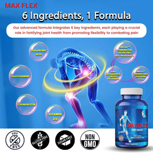 MAX FLEX UC-II, Collagen Supplement for Joint Health – Advanced Joint Support Supplement 60 Tablets/30 Servings