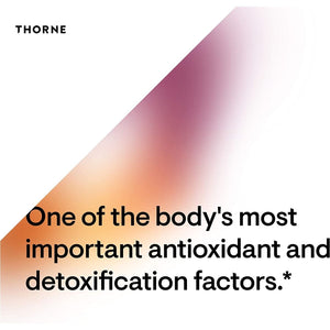 THORNE Glutathione-Sr - Sustained-Release Glutathione for Antioxidant Support - 60 Capsules