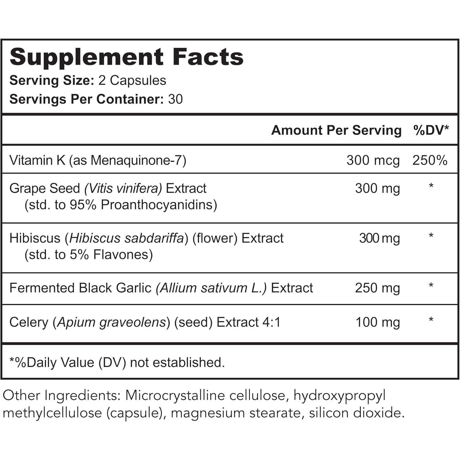 Vaso Calm - Healthy Blood Balance Supplement - Made in the USA