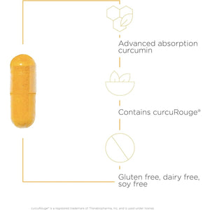 Integrative Therapeutics Curalieve - Supplement to Support Antioxidant Pathways & Joint Function* - 120 Capsules