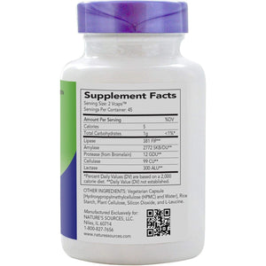 Nature'S Sources Absorbaid Digestive Support - 90 Vcaps