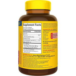 Nature Made Fish Oil 1000 Mg, Omega 3 Fish Oil for Healthy Heart Support, 90 Softgels