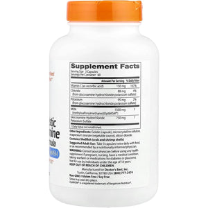 Doctor'S Best Synergistic Glucosamine MSM with Optimsm, Joint Support, 180 Caps