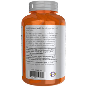 NOW Foods Sports, Beet Root Veg, Immune System Support*, 550 MG 180 Veg Capsules