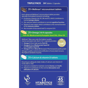 Wellman Max Capsules - Pack of 84