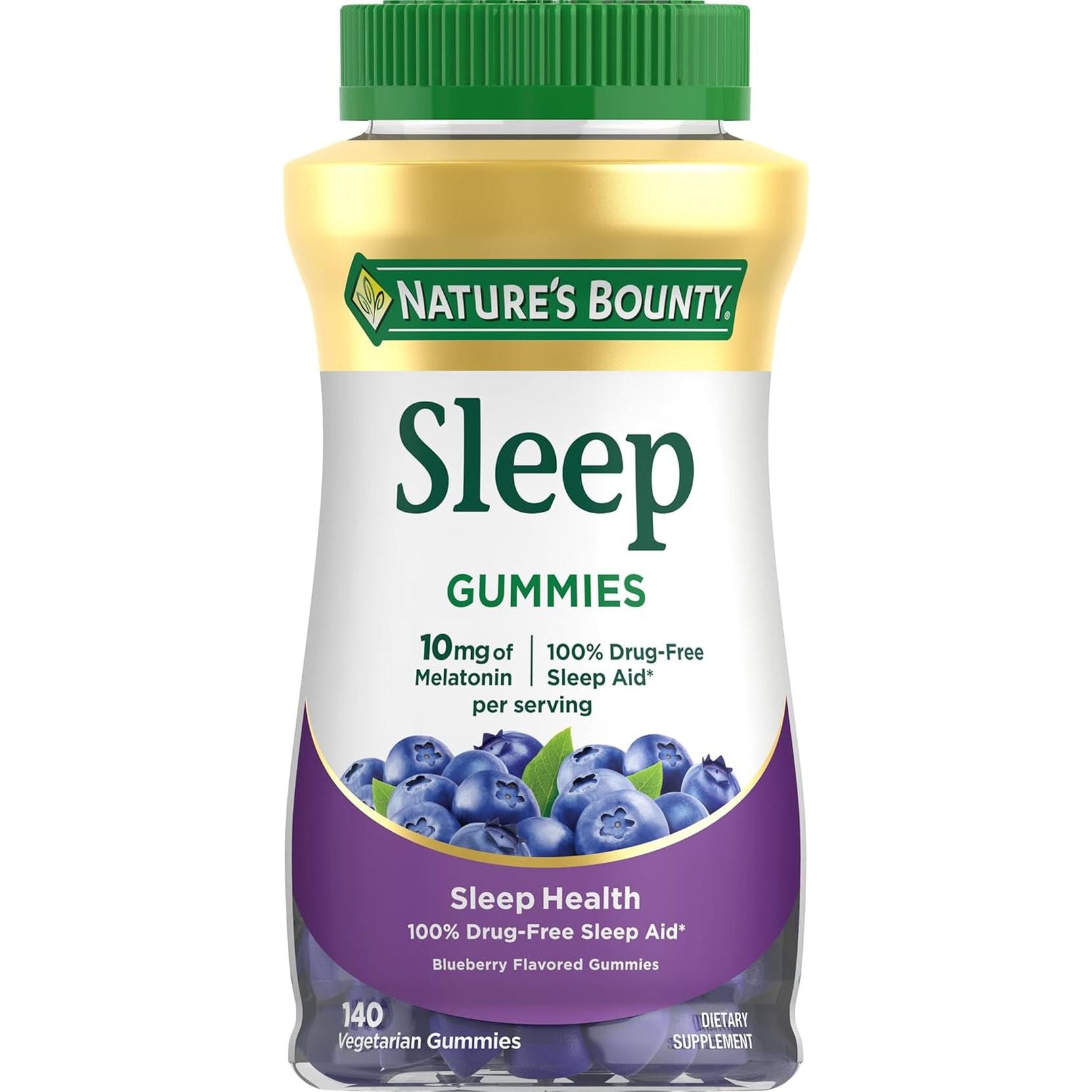 Nature’S Bounty 10 Mg Melatonin Gummy 140 Ct
