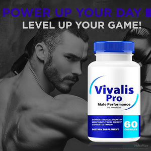Vivalis Pro Pills - Premium Formula for Fast Acting Energy, Endurance, and Performance (60 Capsules)