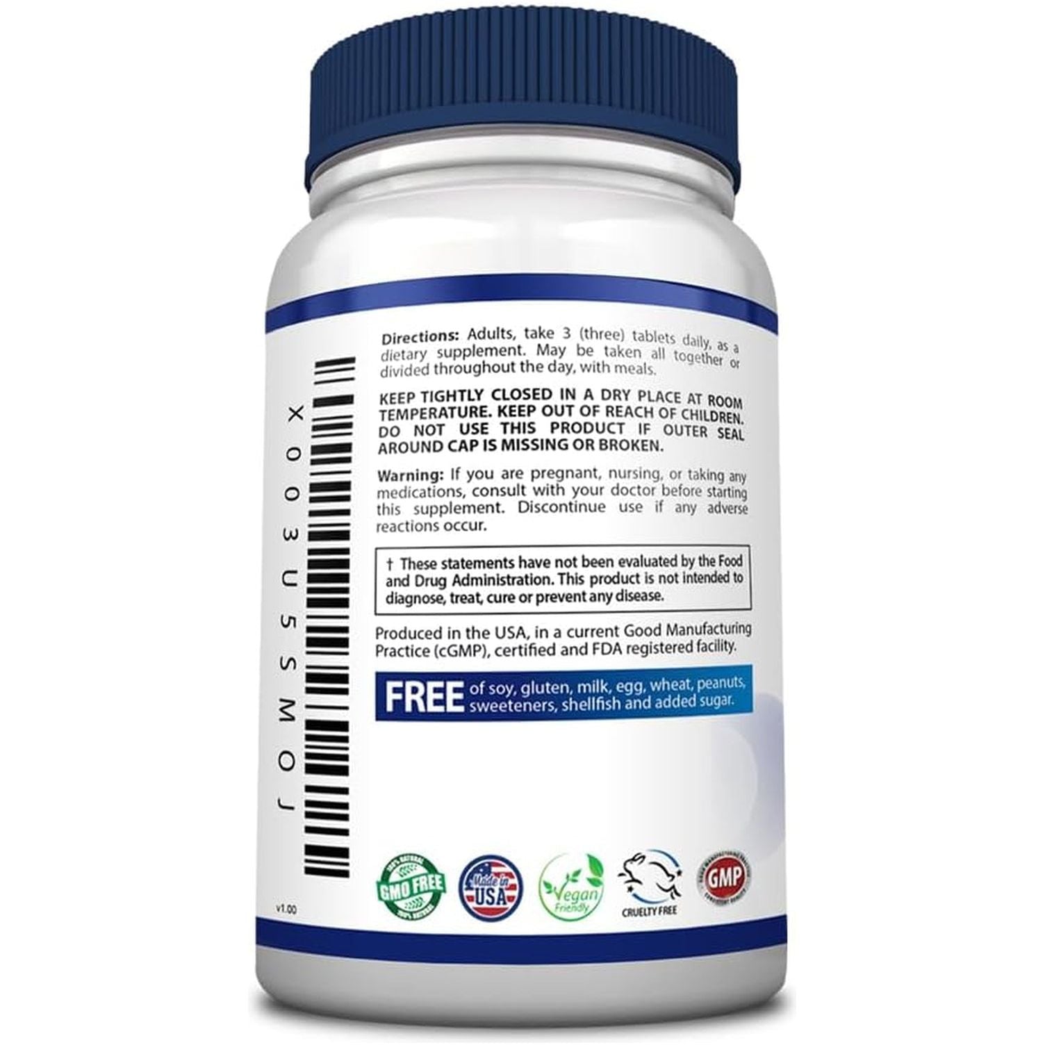 Consumer Health Ultimate Joint Support - Improve Mobility - Glucosamine, Chondroitin, Turmeric, Bioperine 270 Tablets