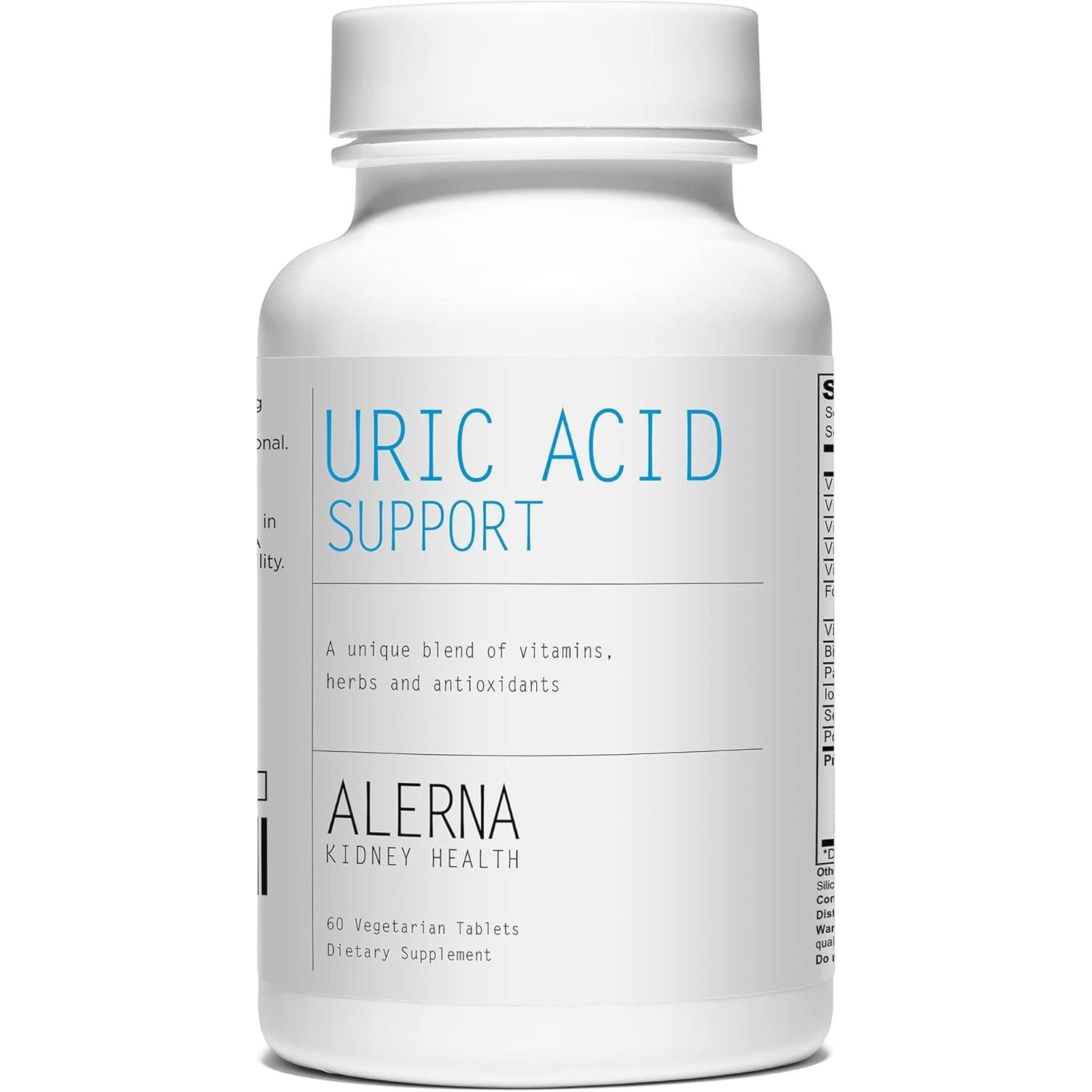 Uric Acid Support - Tart Cherry, Celery Extract, Turmeric, Quercetin - Support Normal Kidney Function - 60 Vegetarian Tablets
