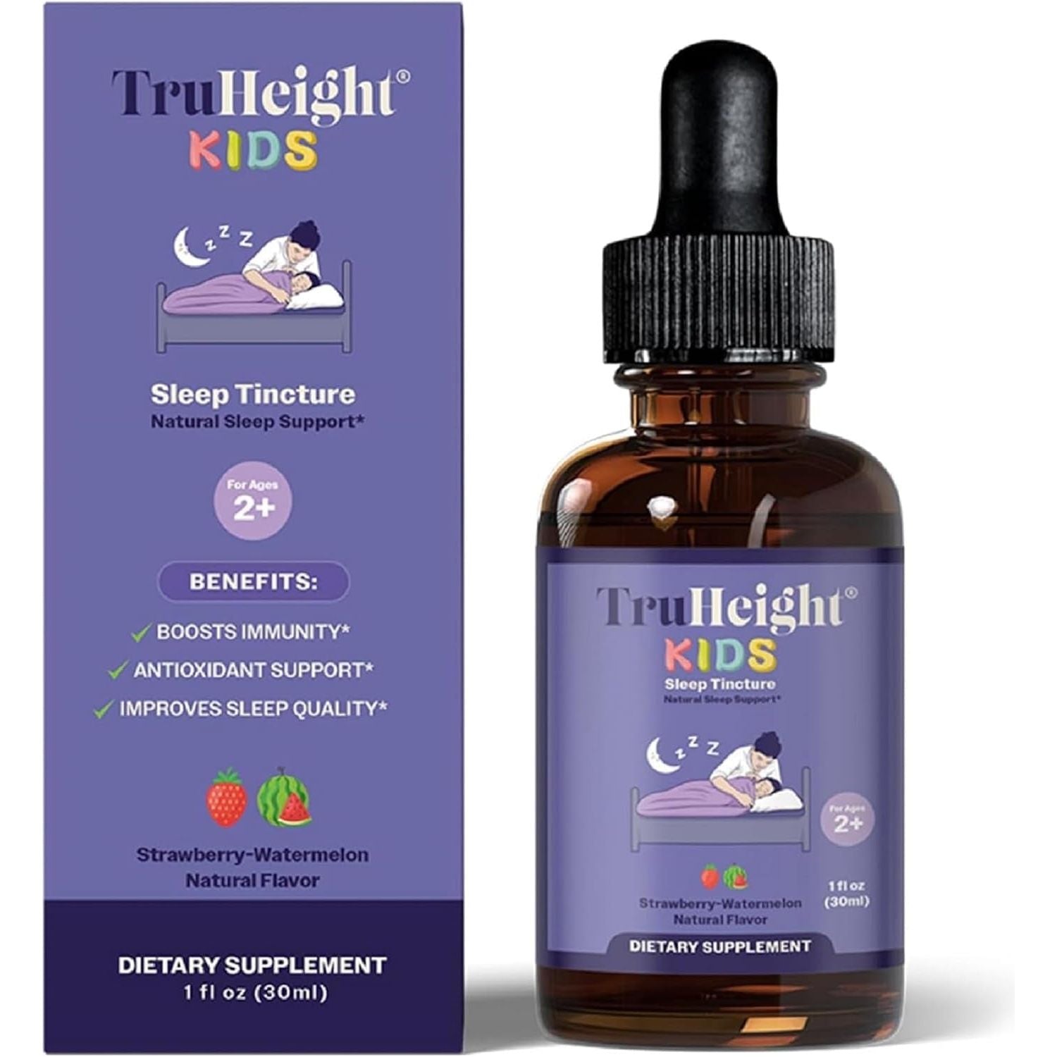 Truheight Kids Sleep Tincture Ages 2+ Babies, Toddlers & Kids Natural Sleep Aid