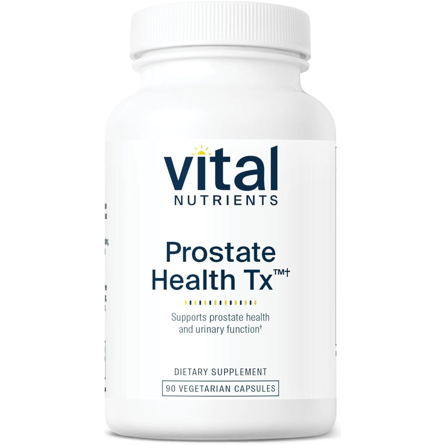 Vital Nutrients - Prostate Health Tx - Evidence-Based Prostate Support - 90 Vegetarian Capsules per Bottle