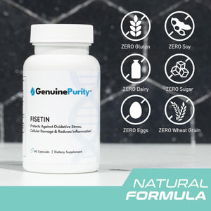 Fisetin 150Mg | Supplement for Aging Cognitive Support 60 Capsules