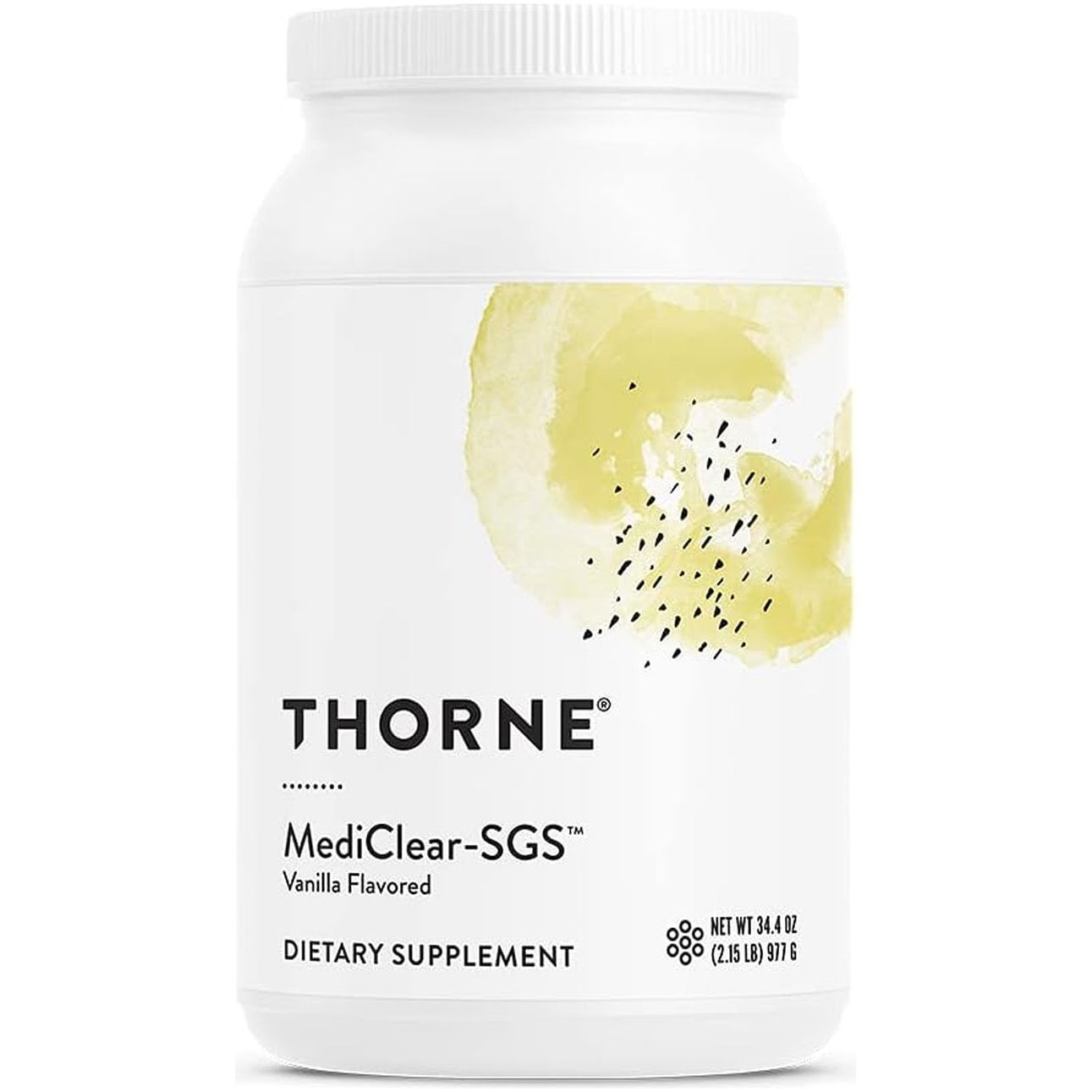 THORNE Mediclear-Sgs - Foundational Support, Eliminate Environmental and Dietary Toxins - Vanilla - 34.4 Oz
