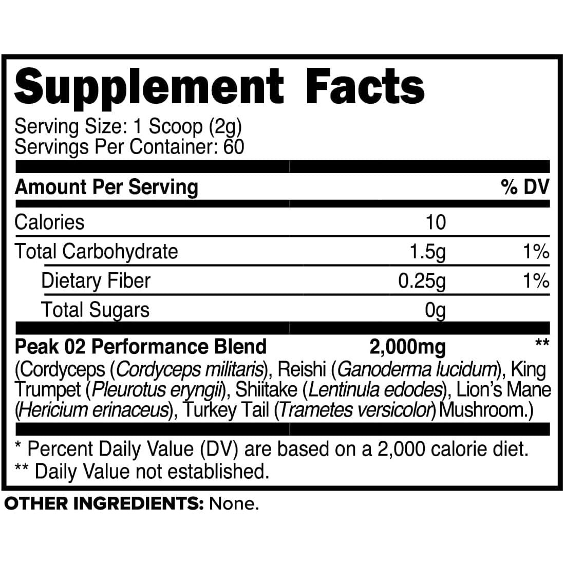 Primaforce Peak O2 Workout Supplement, 120 Grams